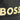 sacoche à logo hugo boss noir et or homme