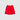 Short Lacoste rouge