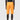short à logo Balmain orange/blanc homme