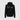 sweatshirt à capuche et logo hugo boss noir homme