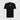 t-shirt à badge logo hugo boss noir et doré homme