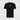 t-shirt à badge logo hugo boss noir et doré homme