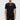 t-shirt à badge logo hugo boss noir et doré homme