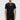 t-shirt à badge logo hugo boss noir et doré homme