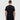 t-shirt à badge logo hugo boss noir et doré homme