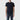 t-shirt à logo kway bleu homme