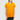 t-shirt à logo balmain orange/blanc homme