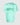 t-shirt à logo balmain vert menthe homme