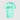 t-shirt à logo balmain vert menthe homme