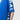 t-shirt à logo oversize Balmain bleu électrique homme