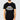 t-shirt à logo MIKA helvetica noir homme