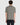 t-shirt à monogrammes balmain noir/gris homme