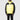 veste parka the north face jaune/noir homme